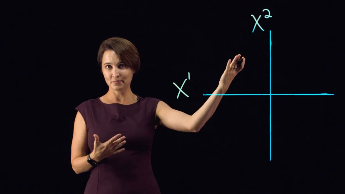 Clase escolar con una pizarra de luz